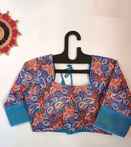 💥🆕️ Multicolour Cotton Silk Blouse