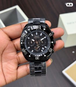 Invicta Rose Gold Chronograph Watch
