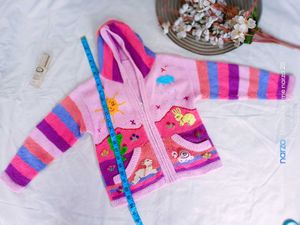 Cute Kids Knit Hoodie