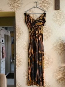 Boho Tie-Dye Maxi Dress