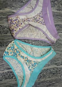 cute printed panties set of 2