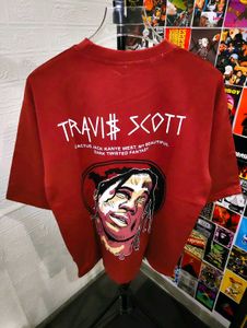TRAVIS SCOTT GRAPHIC PRINTED OVERSIZE TEE 🔥🔥