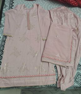 Elegant Pink Kurta Set
