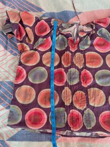 Rareism - Colorful Polka Dot Blouse
