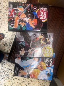 Demon Slayer Manga Volumes 1-3
