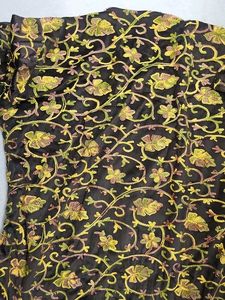 Embroidered velvet short Kurta