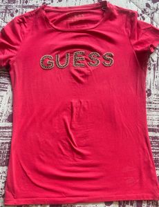Pink Casual T-Shirt