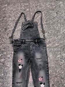 Jumpsuit for Girls grey Denim
