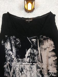 Black Top For Women Stylish Party Wear