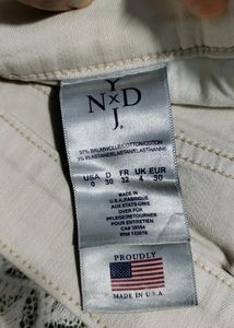 White Jeans Capri For Women