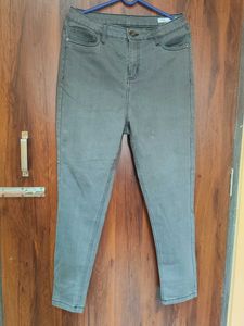 Grey Skinny Fit Jeans