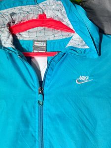 Nike Blue Hooded Jacket