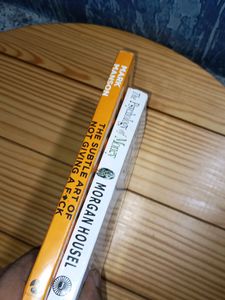 2023 Bestselling Books Set Subtle Art Of Not Giving A F And Psychology Of Money