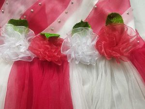 Adorable Red &amp; White Party Dress