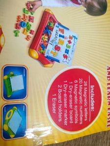 Skykidz Magnetic Art and Learn Easel