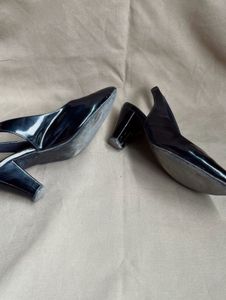 HYPE Black Slingback Heels