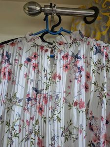 Chic Floral Pleated Maxi Dress