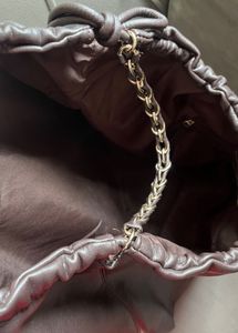 H&amp;M Chic Black Leather Shoulder Bag with Chain