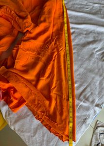 Vibrant Ombre Sleeveless Ethnic Gown