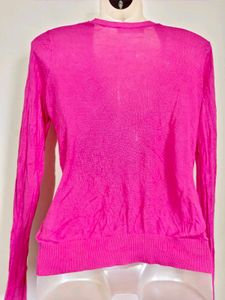 V-Neck Button Front Cardigan