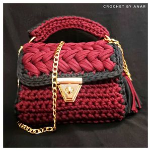 Crochet Luxury Sling Bag For Women And Girls ❤️💫