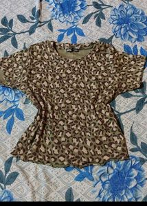 Leopard Print Top