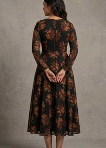 Floral Print Maxi Dress
