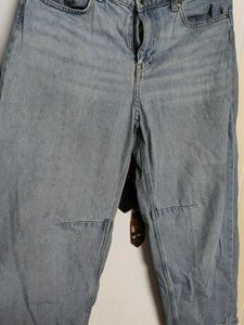 Light Wash Wide Leg Jeans
