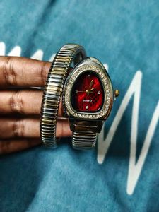 Elegant Bvlgari Serpenti Inspired Watch