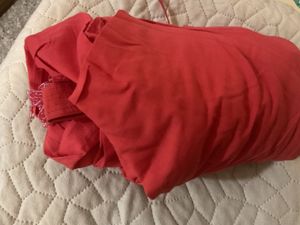 Vibrant Red Palazzo Pants