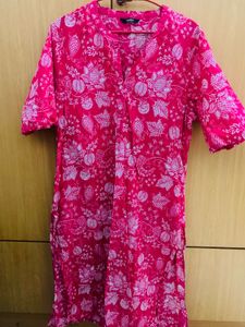Pure Cotton Printed Kurta