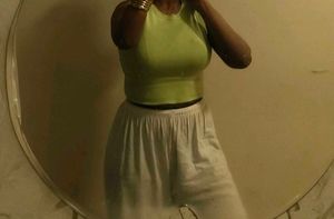 Lime Green Ribbed Tank Top