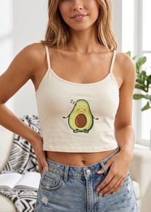 Cute Avocado Graphic Cami Top