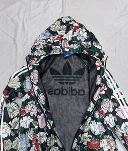 Adidas Originals Floral Windbreaker Jacket | Hoode