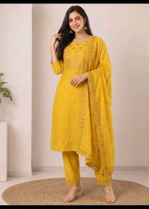beautiful Yellow Kurta🤩