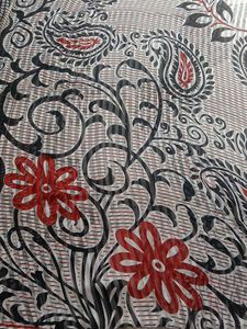 Floral Paisley Pattern Fabric