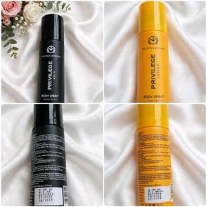 Pack of 2 The Man Company Privilege Body Sprays