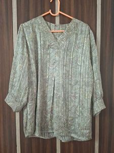Sparkling Paisley Print Kurta