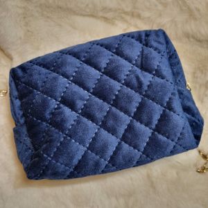 Soft Velvet Makeup Pouch