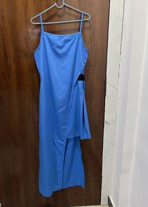 Blue designer Dress
