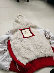 OG Vintage Y2K Abercrombie &amp; Fitch Red Sherpa-Line