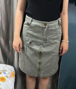 Cargo Zip Skirt
