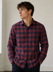 Killer Men's Plaid Cotton Shirt