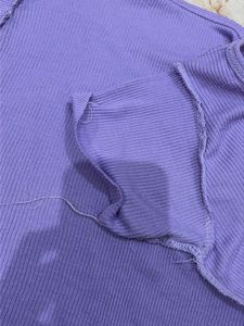 Lavender Ribbed Crop Top