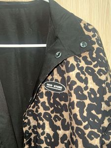 Reversible 2-way Vintage Leopard Print Jacket