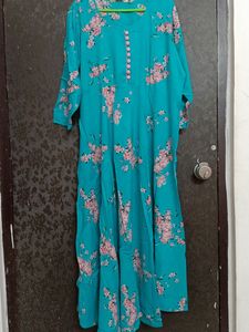Beautiful Floral Unused Xxl Size Branded Kurta