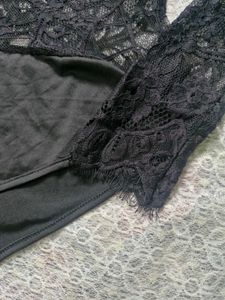 Elegant Black Lace bodysuit