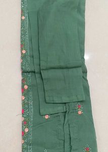 Embroidered Kurta Set with Dupatta