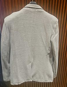 Men's Striped Blazer