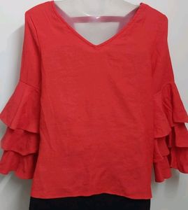 Imported New Unique Red Top🎀